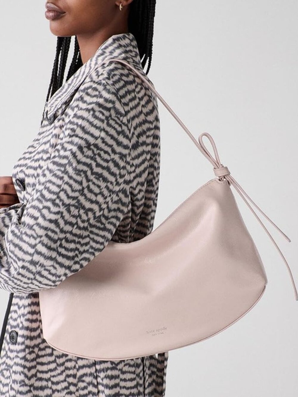 Kate Spade New York Women's Loop Pebbled Leather Large Shoulder Bag NEW UNOPEN